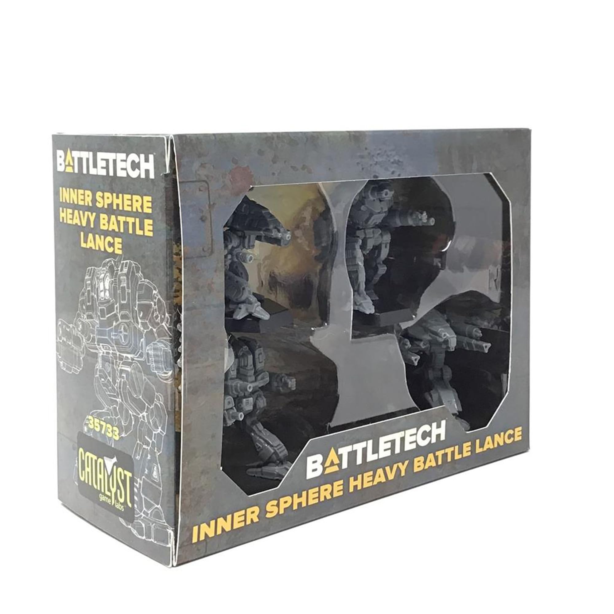 Amazon.com: Battletech Inner Sphere Heavy Battle Lance Mini Force
